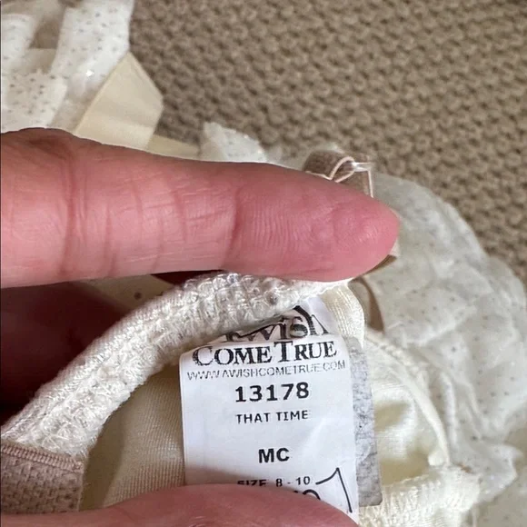 White Ruffled Ballet Dress - Picture 5 of 5